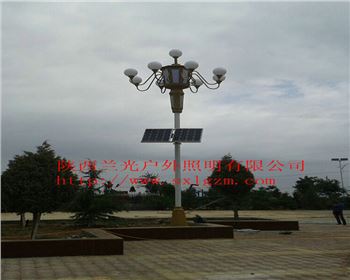 湖北中華燈-湖北省平?jīng)鍪徐`臺縣太陽能路燈項目
