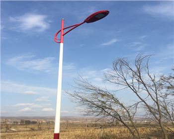 陜西農(nóng)村道路路燈-陜西榆林市橫山縣泗源溝村路燈工程