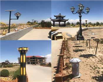 湖北吳忠市同心縣景觀燈、庭院燈、草坪燈系列項目