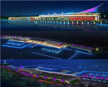 2018 湖北 武漢軍運會帆船競賽基地亮化項目