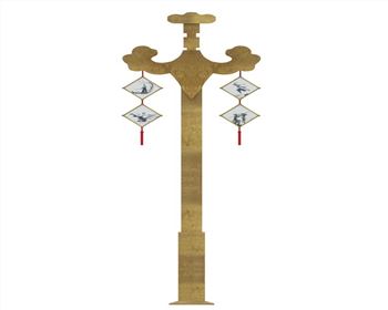 寧夏武俠小鎮(zhèn)景觀燈